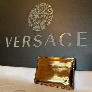 Versace La Medusa card holder NEW (AUTHENTIC)